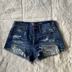 American Eagle Vintage Hi-Rise Festival Jean Short